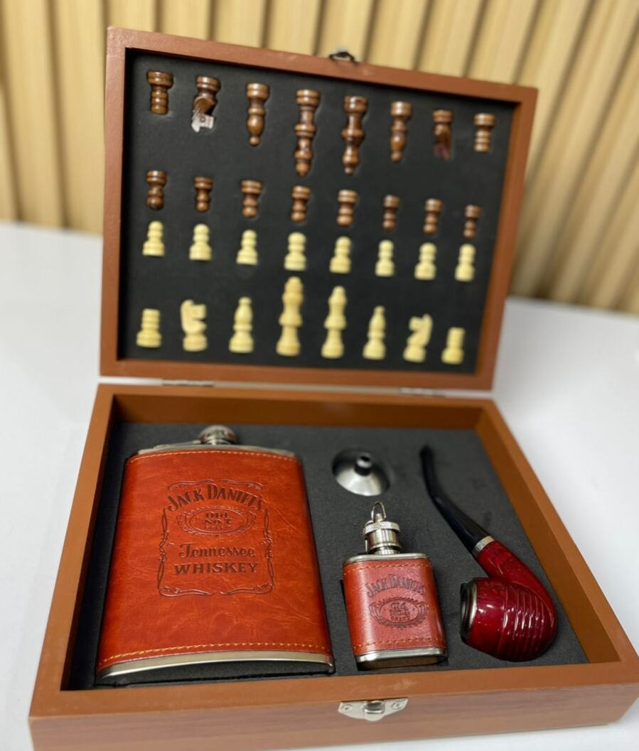 Set De Regalo Jack Daniel’s Con Ajedrez